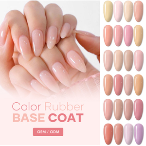 RONIKI Manteau de base en caoutchouc de couleur nude Vernis à ongles en gel UV sans hema <span class=keywords><strong>Constructeur</strong></span> de gel dur en bouteille Gel de base en caoutchouc de marque privée - Product Image 6