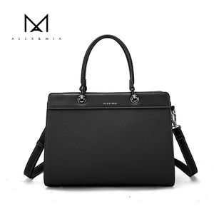 Bolso Bandolera de Moda de Verano para Mujer, Bolso de Hombro Informal de Gran Capacidad, Correa Única, Cierre de Cremallera, Color Sólido de PU, Alex&Mia - Product Image 2