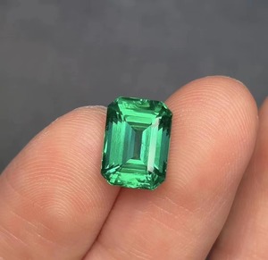 Vente en gros de pierres précieuses en diamant émeraude cultivées en laboratoire pour la fabrication de bijoux 1ct 2ct 3ct vente de pierres précieuses en vrac - Product Image 5