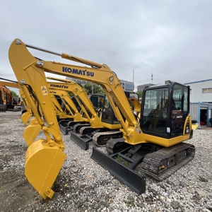 Mini Excavadora Hidráulica Usada Komatsu PC56 Original de 5 Toneladas, con Pocas Horas de Trabajo, Ideal para Construcción Pequeña, en Venta - Product Image 5