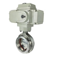 Katup Kupu-Kupu Aktuator Pneumatik Baja Tahan Karat SS316L untuk Kontrol Air, Minyak & Gas Suhu Tinggi