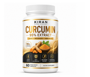 Extracto de Cúrcuma 95%, Extracto de Planta Herbal, Cápsulas Vegetarianas, Suplemento Dietético para Apoyo Inmunológico y Bienestar Energético Diario - Product Image 3