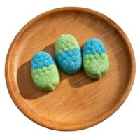 BESTAR Vente en gros en vrac, Approvisionnement direct usine, Bonbons gélifiés verts en forme de boule aux fruits, certifiés Halal, Confiserie douce pour enfants