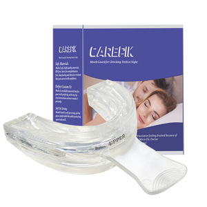 High Quality Eco-Friendly Non-Toxic EVA Anti-Snoring Device Kit Mouth <strong>Guard</strong> Nose-Mouth Tape Clear Blue Universal Fit <strong>Better</strong> - Product Image 1