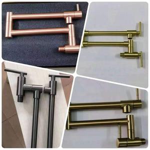 Robinet mural doré Grifo Cocina Robinet <span class=keywords><strong>Cuisine</strong></span> Torneira Cocina rétractable pliant Pot de <span class=keywords><strong>Cuisine</strong></span> Robinet de remplissage - Product Image 4