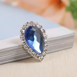 Gouttelettes d'eau en strass, accessoires de bijoux en verre pour bricolage, coiffes de mariée, accessoires pour cheveux d'enfants, fournitures artisanales faites à la main - Product Image 4