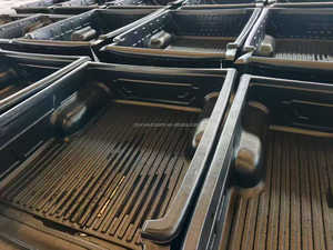 PHURW Accesorios Exteriores <span class=keywords><strong>para</strong></span> Automóviles, Revestimiento <span class=keywords><strong>para</strong></span> Plataforma de Camioneta, Revestimiento Impermeable <span class=keywords><strong>para</strong></span> Plataforma de Camioneta TOYOTA LC 79 Cabina Simple y Doble - Product Image 2