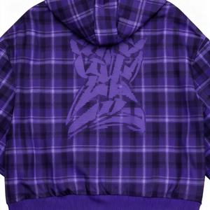 Sudadera con capucha y pantalón de chándal para hombre, personalizados, de invierno, estilo vintage, con lavado ácido, con cremallera, bordado tipo gofre, oversize y ecológicos - Product Image 2