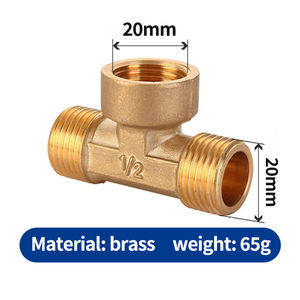 Accesorios de fontanería, productor de latón, exportación de todo tipo de accesorios de rosca, accesorio en T de codo - Product Image 4