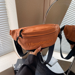 Molimicha Women's Chest Bag Caramel Water Resistant Zipper Closure Cycling Everyday Use Single Strap Summer 2024 - Product Image 4