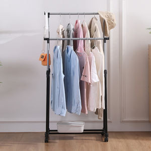 Perchero Móvil de Almacenamiento, Perchero Telescópico de Metal con Altura Ajustable, Perchero Multifuncional para Exhibición de Ropa - Product Image 5