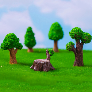 Mini Árbol Creativo, Árbol Florido Simulado, Figura de Resina, Miniaturas, Adornos para Decoración de Paisajes, Accesorios para Manualidades - Product Image 6