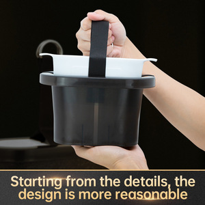 แม่พิมพ์ทำน้ำแข็งทรงกลมใส ปราศจากสาร BPA ทำจากซิลิโคน<span class=keywords><strong>คุณ</strong></span>ภาพพรีเมียม สำหรับวิสกี้ ง่ายต่อการปล่อยน้ำแข็ง ของขวัญสำหรับผู้ชาย - Product Image 3