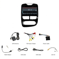 Autoradio Android 15 pour Renault Clio 4 2013-2018, écran tactile OLED 10 pouces, lecteur multimédia avec GPS pour WiFi, FM et lecteur CD