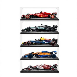 Boîte <span class=keywords><strong>de</strong></span> présentation en acrylique pour voitures <span class=keywords><strong>de</strong></span> course F1 42141 42207 42171, couvercle anti-poussière pour rangement - Product Image 1