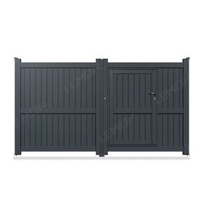 Puertas de Aluminio <span class=keywords><strong>Inteligentes</strong></span> Eléctricas de Alta Gama, Personalizadas de Fábrica, para Exteriores, de Lujo, para Villas, Patios Privados y Casas - Product Image 6