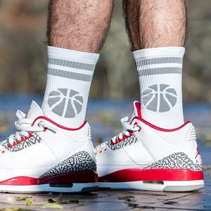 SPORTS Basketball Performance Crew Chaussettes-Plusieurs Couleurs Elite Basketball Chaussettes <span class=keywords><strong>mi</strong></span>-mollet - Product Image 3