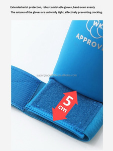 Guantes de <span class=keywords><strong>Karate</strong></span> Suaves con Logotipo Personalizado a Precio de Fábrica y Guantes WKF para Niños y Adultos, Equipo de Artes Marciales Unisex - Product Image 6
