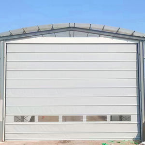 Porte de capteur de roulement rapide de volet roulant industriel de télécommande électrique de PVC à grande vitesse pour l'intérieur d'entrepôt de grand atelier - Product Image 4