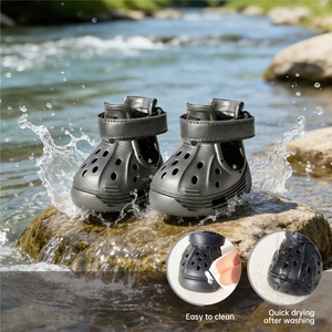 <span class=keywords><strong>Sandalias</strong></span> Transpirables para Perro de EVA+TPE con Suela Antideslizante, Zapatos Impermeables para Perro para Caminar al Aire Libre en Verano - Product Image 1