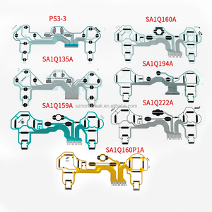 Filme Condutor para Controle <span class=keywords><strong>PS3</strong></span>, Filme Condutor de Botão, Substituição de Placa de Circuito, Cabo <span class=keywords><strong>Flex</strong></span>ível para Gamepad - Product Image 1