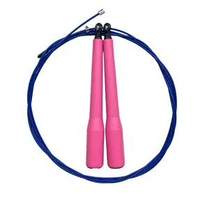 Unisex Speed Jump Rope Plastic Lightweight Training Skipping Rope Steel Wire For Home Use