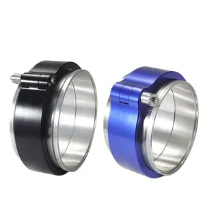 Aluminium-HD-Klemmen Schnelle Aluminium-V-Band-HD-Klemme Ansaug-V-Band-Klemme Ladeluft kühler rohre 3 Zoll 76mm 2,0 "2,5" 3,0 "3,5" 4,0"