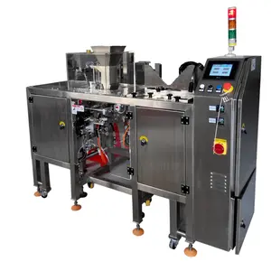 Doypack packaging machine is equipped with multihead weigher linear weigher cup filler auger filler