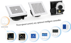 Fabricant professionnel chinois de ventilateurs d'extraction et de ventilation sans conduit pour salle de bain, système de ventilation HVAC pour salle de bain/kit d'extraction - Product Image 2