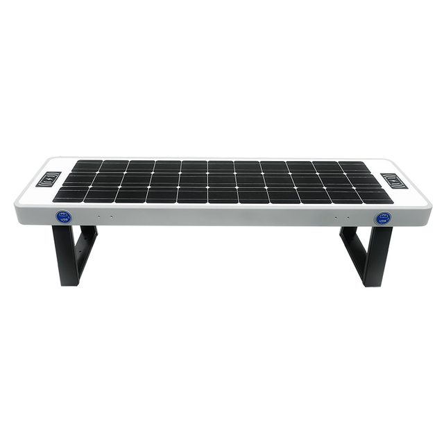 Solar Powered Benches Outdoor Park Garden Street Furniture Bench
