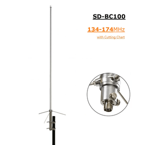 เสาอากาศคุณภาพสูง Diamond รุ่น SD-BC100 134-174MHz VHF สำหรับวิทยุ RPT Repeater ฐานเสาไฟเบอร์กลาส - Product Image 1