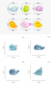 Figuras <span class=keywords><strong>de</strong></span> Resina <span class=keywords><strong>de</strong></span> Animales Marinos que Brillan en la Oscuridad, Adornos para Micropaisajes, Jardines, Acuarios, Decoración <span class=keywords><strong>de</strong></span> Mesa para <span class=keywords><strong>el</strong></span> Hogar, Venta al Por Mayor - Product Image 2