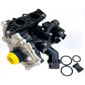 Pompe à eau et thermostat électroniques intégrés 06L121111L - Compatible avec VW Golf/Tiguan <span class=keywords><strong>Audi</strong></span> A4L/Q5 Porsche Macan 2013+ - Product Image 1