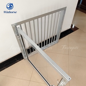 Janela de Estábulo para Cavalos em Aço Galvanizado a Quente com Estrutura Antiferrugem para Centro Equestre Uso Duradouro - Product Image 4