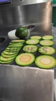 Découpeuse industrielle de légume fruit de rendement élevé pour le découpage en tranches d'avocat avec l'opération facile