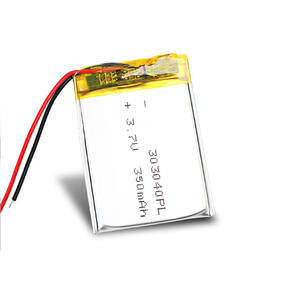 사용자 정의 <span class=keywords><strong>303040</strong></span> 600mah 350mah <span class=keywords><strong>3.7v</strong></span> 리튬 폴리머 배터리 리튬 이온 셀 충전식 배터리 <span class=keywords><strong>Lipo</strong></span> 배터리 - Product Image 4