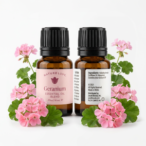 น้ำมันหอมระเหยเจอเรเนียมบริสุทธิ์100% ธรรมชาติ - Product Image 1