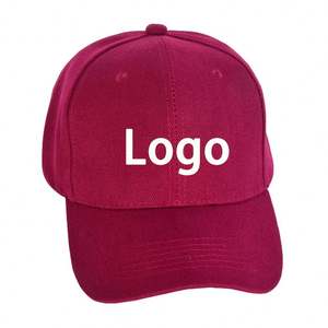 Casquette de baseball en coton pur personnalisable avec logo, polyvalente, décontractée, à visière rigide, protection solaire estivale, broderie et impression - Product Image 1