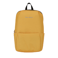 Sac à dos carré 10L personnalisé avec logo, motif dessin animé, pour enfants et étudiants, couleur unie minimaliste, durable, pour usage quotidien