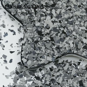 LSY สีดำ/สีเทาสีฟ้า/สีเทาอ่อน/สีเทาเข้มอีพ็อกซี่พื้นเคลือบพื้นสะเก็ดสำหรับโรงรถผนังภายในและภายนอกบ้าน - Product Image 1