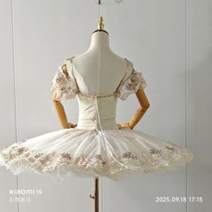 Nuevos trajes de actuación de <span class=keywords><strong>Ballet</strong></span> clásico profesional de gama alta, <span class=keywords><strong>ropa</strong></span> de tutú de panqueque atractiva - Product Image 3