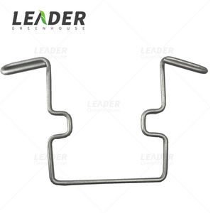 Support <span class=keywords><strong>de</strong></span> tige <span class=keywords><strong>de</strong></span> gouttière pour serre agricole Tomate Fraise Support <span class=keywords><strong>de</strong></span> crochet en acier galvanisé à chaud pour la plantation - Product Image 3