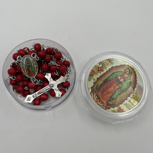 Rosario Católico <span class=keywords><strong>de</strong></span> Madera con Cuentas Aromáticas <span class=keywords><strong>de</strong></span> 6mm con Imagen Variada <span class=keywords><strong>de</strong></span> la <span class=keywords><strong>Virgen</strong></span> María, con Caja <span class=keywords><strong>de</strong></span> Rosario, Rosario <span class=keywords><strong>de</strong></span> la Santa <span class=keywords><strong>Virgen</strong></span> <span class=keywords><strong>de</strong></span> <span class=keywords><strong>Guadalupe</strong></span> - Product Image 5