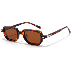 Square Full Rim Sunglasses Solid Black <b>Frame</b> Polycarbonate Lens Anti-Uv Protection Unisex Adult - Product Image 5