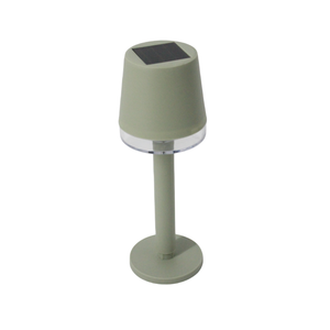 Lampe de table solaire en plastique durable OEM/ODM avec anneau transparent et fonction rechargeable pour allées extérieures en gazon - Product Image 2