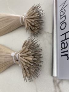 Dragonlash Factory 100% Remy Human Hair Nano <b>Bead</b> Hair <b>Extensions</b> Metal Tip Human Hair <b>Extensions</b> Salon Quality Reusable - Product Image 2