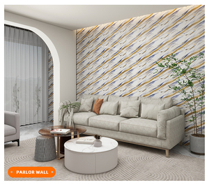 Autocollant mural en PVC vinyle effet marbre <span class=keywords><strong>pour</strong></span> <span class=keywords><strong>cuisine</strong></span>, imperméable et résistant à l'huile - Product Image 3