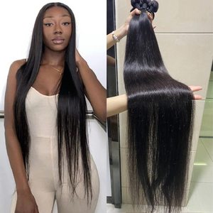 Nguyên Lớp Biểu Bì Phù Hợp Tóc, 10A Lớp Tóc Con Người Weave Gói Nhà Cung Cấp, Chồn Brazil Tóc Chưa Qua Chế Biến Trinh Tóc Số Lượng Lớn Bán Buôn - Product Image 2