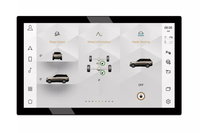 Head Unit Android Layar Sentuh 13.3 Inch untuk Range Rover Evoque 2012-2016, GPS Navigasi, Radio Mobil, Pemutar Multimedia