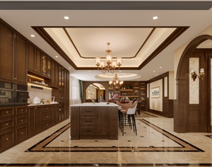 Servizio di <span class=keywords><strong>Progettazione</strong></span> Completa per Villa di Lusso in Stile Americano con Rendering 3D per <span class=keywords><strong>Interni</strong></span> di Alta Gamma - Product Image 2